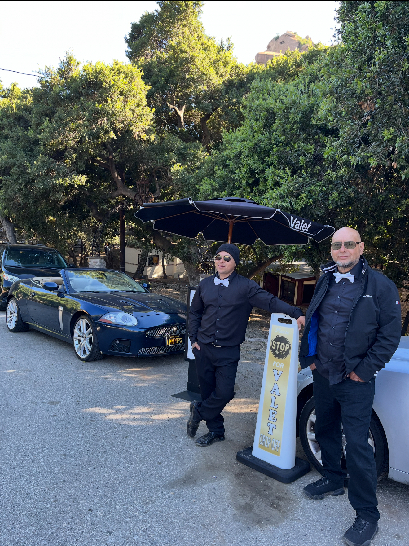 First Monarch Valet team at private event